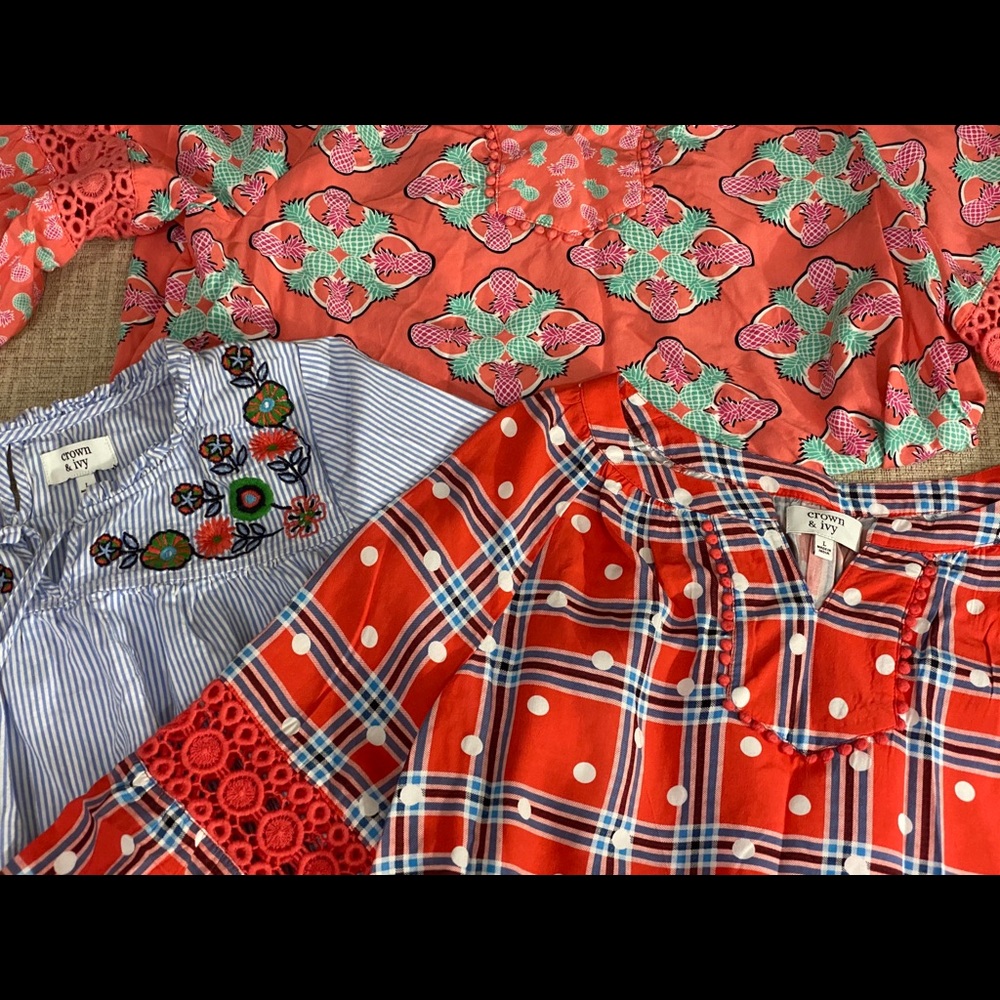 Crown & Ivy 3pc Set